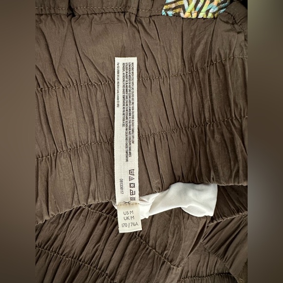 FP Movement The Way Home Embroidery Shorts army green size M - Picture 8 of 8